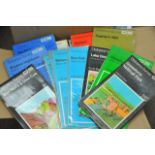 A collection of Ordnance Survey maps.