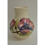 A large limited edition boxed Moorcroft vase desig