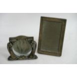 Two small Edwardian Silver Photo frames