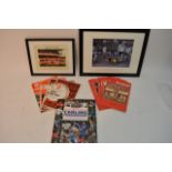 A collection of Arsenal FC programs and pictures p