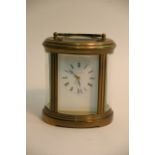 A fine Mathew Norman four glass carriage clock of