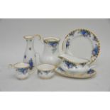 A Royal Albert tea and coffee set in Moonlight ros