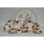 A Royal Albert 'Old country roses' pattern coffee