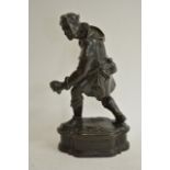 An interesting bronze figure, possibly 18th Centur
