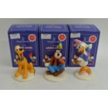 A collection of Royal Doulton boxed Mickey Mouse c