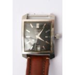 A Vintage Camy stainless steel Swiss watch 21Jewel