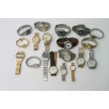 A quantity of designer watches including Seiko,Rot