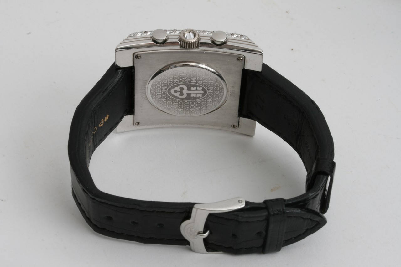 An Impressive Corum watch, The Aharm, the white go - Image 5 of 11