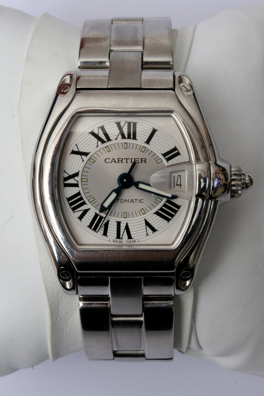 A Gents Cartier Roadster watch finished in polishe - Image 3 of 10
