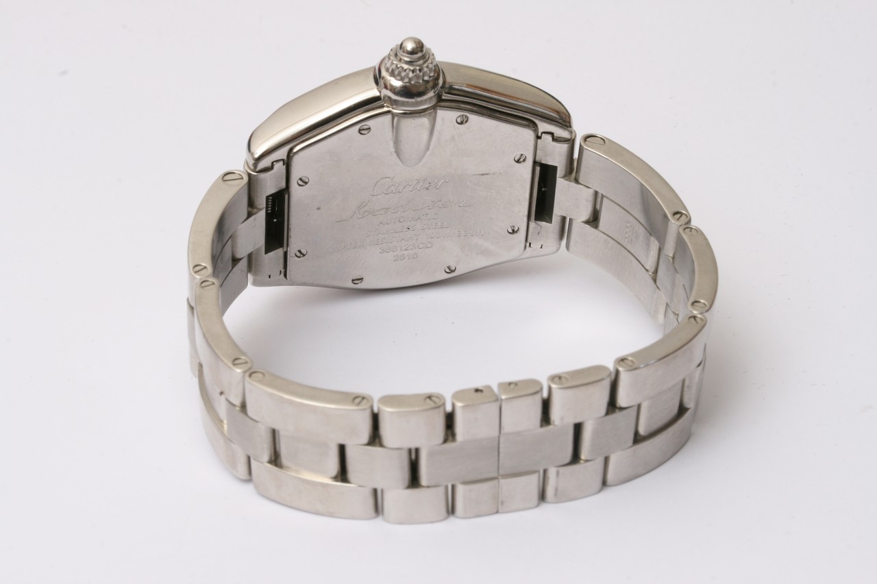 A Gents Cartier Roadster watch finished in polishe - Image 8 of 10