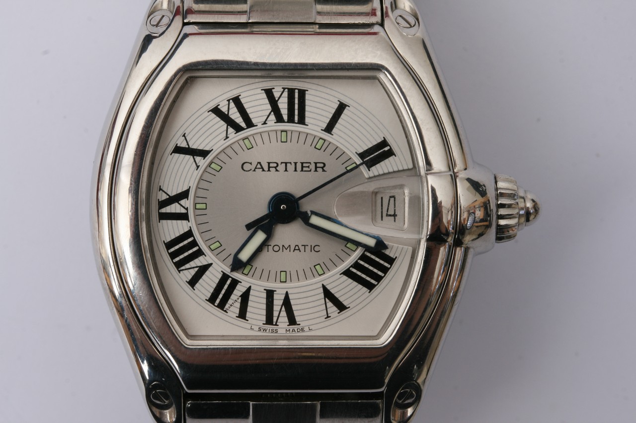 A Gents Cartier Roadster watch finished in polishe - Image 10 of 10