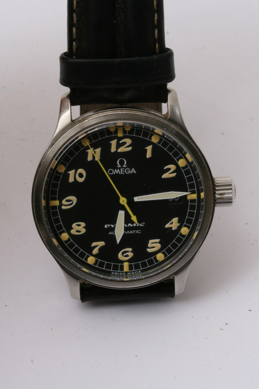 A Gents Omega Dynamic, Automatic watch with a blac - Image 4 of 4