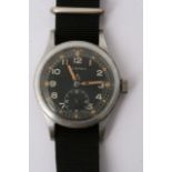 A genuine Vertex Military watch the black dial wit