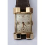 A gents Lord Elgin 14k gold filled 21 jewel watch