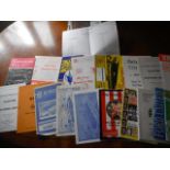 Southend United Away Minor Cup Football Programmes: Wide variety including Essex Prof Cup, Essex