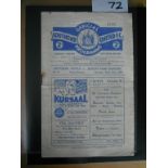 1933/34 Southend United v QPR Football Programme: Dated 14/4/1934 in very good condition with no