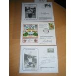 Tottenham Signed First Day Covers: A 1981 FA Cup Final signed by Ricky Villa, 1961 FA Cup Final