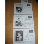 Tottenham Signed First Day Covers: 1962 FA Cup Winners signed by Greaves and Smith, 1961 FA Cup