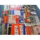 1960s Football Programmes: Wide variety of clubs including from 65/66 Rotherham v Bristol Rovers LC,