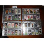 Barratt + Bassett Complete Football Card Sets: 4 complete sets of 48 from 86/87 88/89 89/90 and 95/