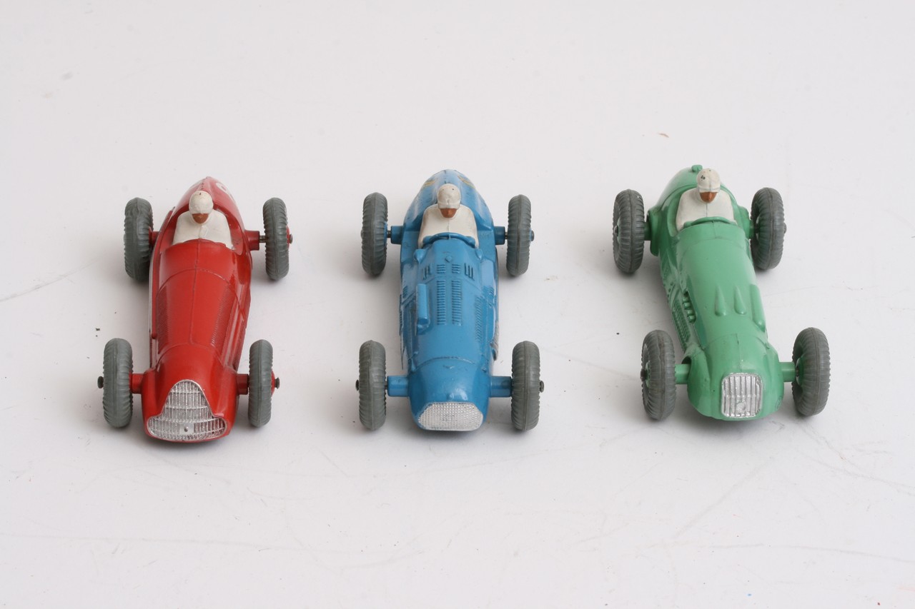3 unboxed Dinky Toys racing cars: No.230 Talbot La - Image 2 of 3