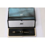 A boxed Mont Blanc Meisterstuck pen made in West G