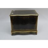 A fine quality, French Victorian Boulle inlaid liq