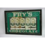 A Fry's Chocolate advertising mirror depicting a y