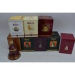 Eight decanters of Bell's whisky including limited