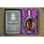 A boxed Dimple Royal Decanter sealed bottle of del