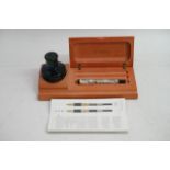 A Parker Duofold fountain pen with 18ct gold nib a