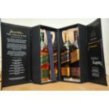 A cased set , Johnnie Walker 'The Collection', com