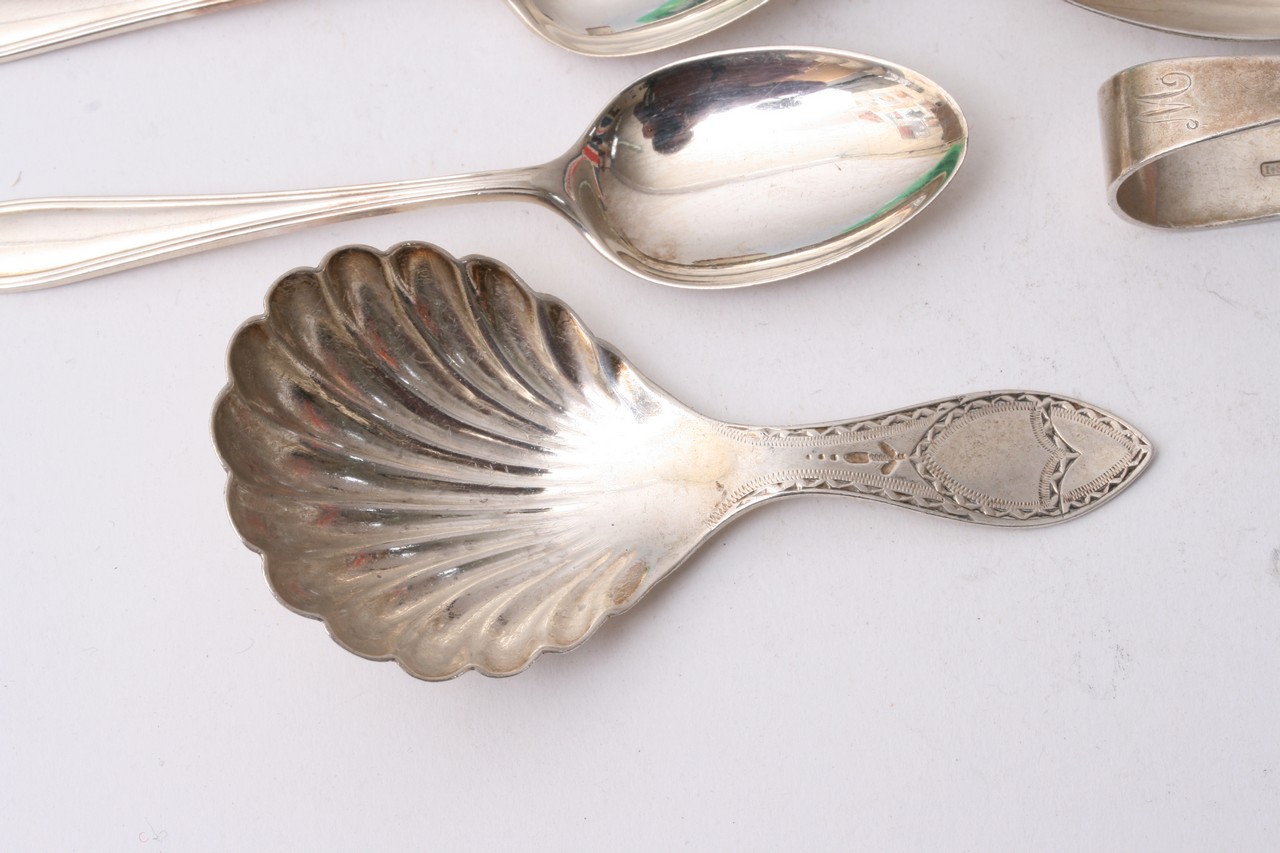 A collection of silver spoons, various assay and d - Image 2 of 4