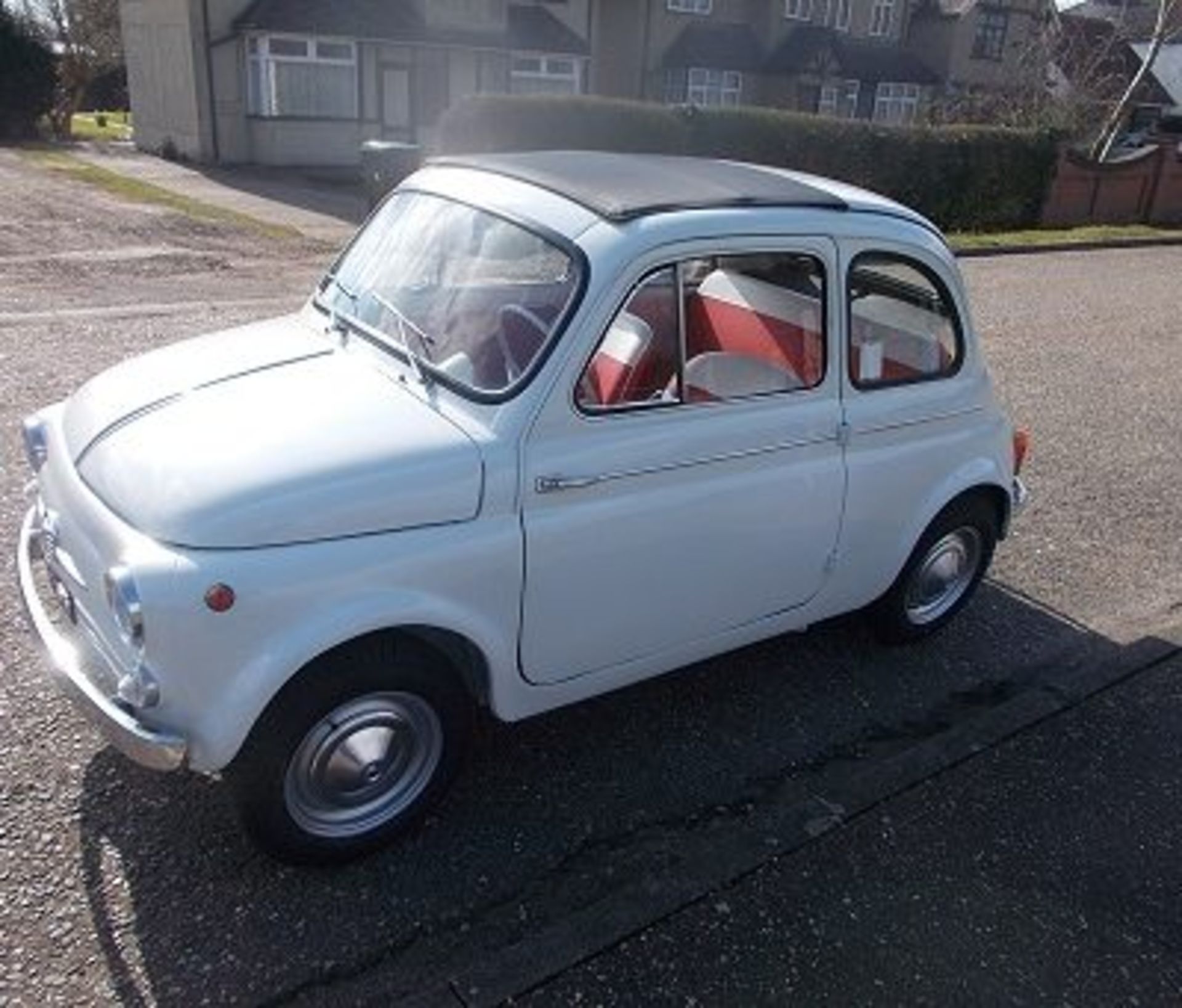 Fiat 500D “Suicide Door- Trasformabile” Museum Quality!! 1963 - One of four superb cars entered by - Image 3 of 8