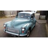 Morris Minor “Low mileage” 1964 - This lovely low mileage 1964 “Moggy Minor” has been owned by the