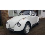 Volkswagen Beetle Convertible 1973 - While not a “genuine” Karmann , this 1973 Beetle convertible