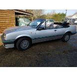 Vauxhall Cavalier Convertible 1986 - We cannot remember the last time we saw one of these! A 1986