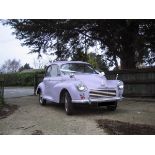 Morris Minor “Million” 1960 - In 1960 the Morris Minor made history when it became the first British