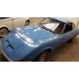 Opel “GT” 1972 - Found lurking in a barn in the South of France is this “abandoned restoration” Opel