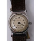 A vintage Edelstahl watch, not working