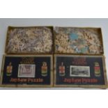 Two vintage boxed Chad Valley wooden jigsaw puzzles including 'The Cornish Riviera Express'