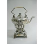 Large Silver Spirit Kettle