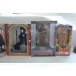 A collection of toys including a boxed Dare devil figure, boxed Star Wars Amidala figure, Davros