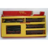 A boxed Triang train set RS2 with Princess Royal (smoking engine)