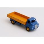 A boxed Dinky big Bedford blue/yellow No408