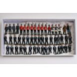 A collection of unboxed Britain's figures containing 33 figures including The Admiral, together with