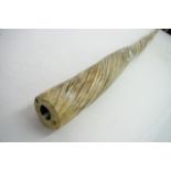 A rare late 19th century Narwhal tusk the tusk measuring an impressive 158cm, circa 1880/1900. (