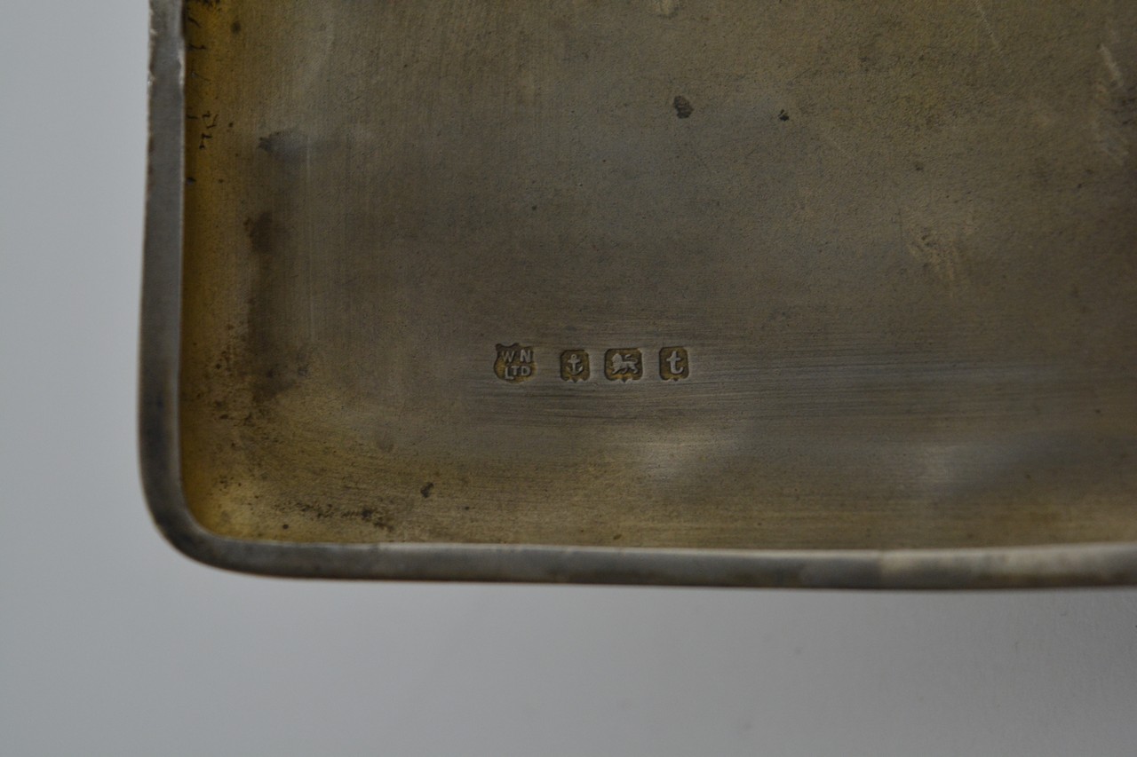 Silver cigarette box - Image 3 of 3