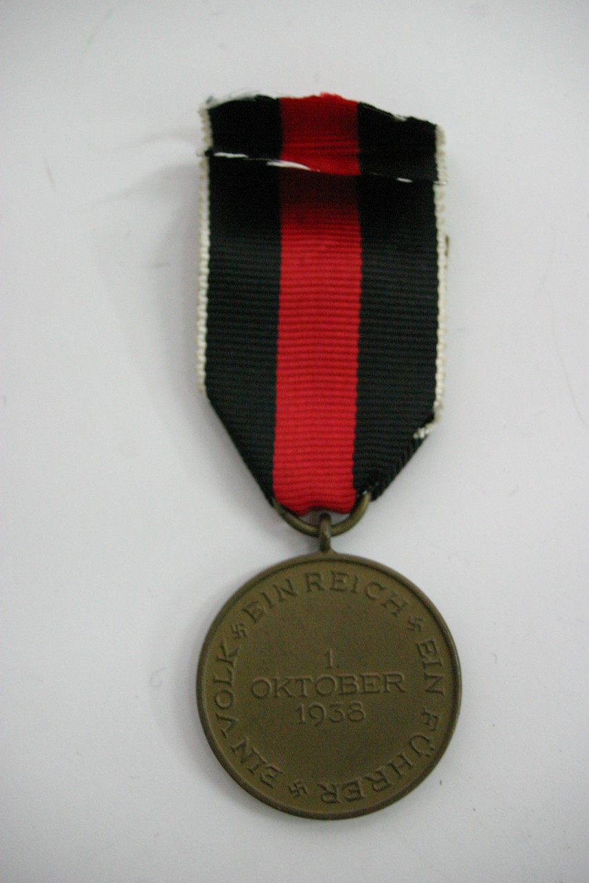 A Czech Annexation Medal with Prague bar marked "1 - Image 2 of 2