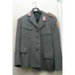 A vintage Peter Kupper German police dress jacket